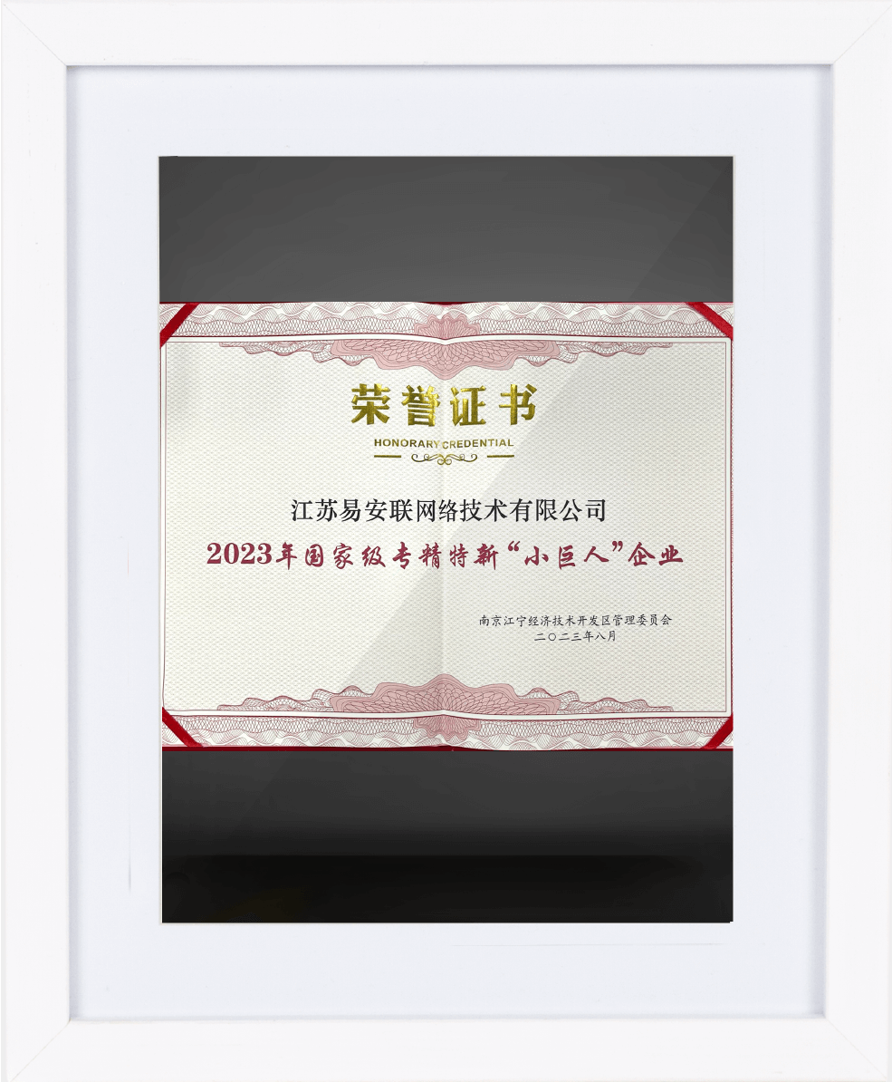 国家级专精特新小巨人企业